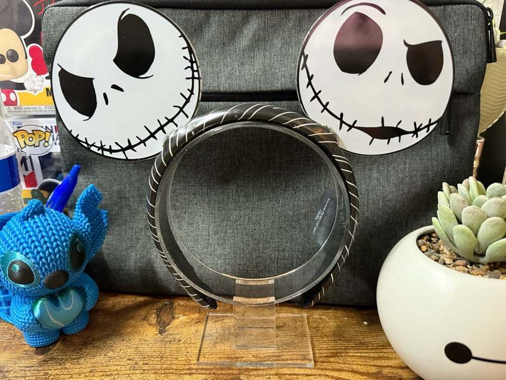 EUC Disney Parks NBC Jack Skellington  Ear Headband *Read*